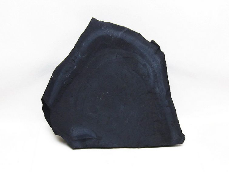 2.4Kg 北海道上ノ国町産 ブラックシリカ 原石 [t694-5268]