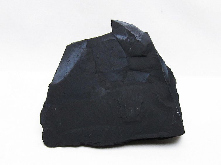 北海道上ノ国町産 ブラックシリカ 原石 [t694-5299] 1枚目