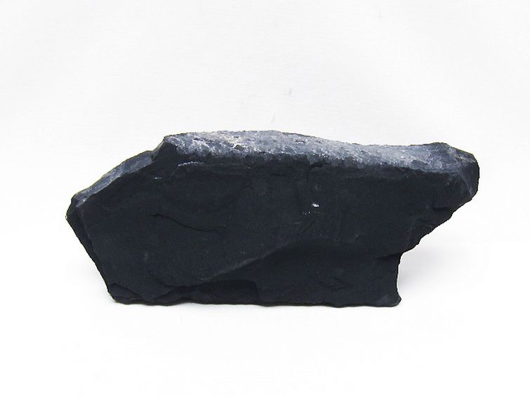 北海道上ノ国町産 ブラックシリカ 原石 [t694-5341] 1枚目