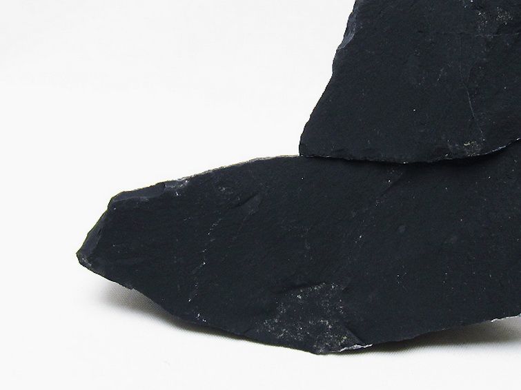 北海道上ノ国町産 ブラックシリカ 原石 [t694-5342] 3枚目