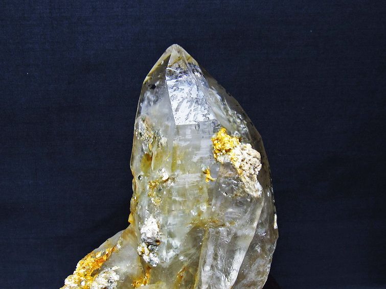 1.4Kg 雲母入り ライトニング水晶 原石[T695-7953] 3枚目