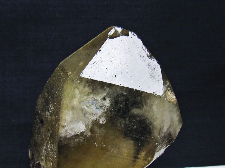 1.2Kg ライトニング水晶 原石[T695-7956] 3枚目