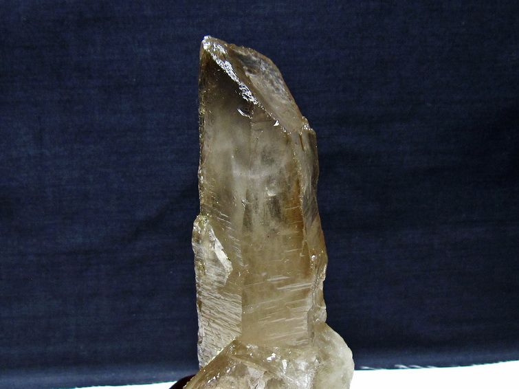 雲母入り ライトニング水晶 原石[T695-7958] 2枚目