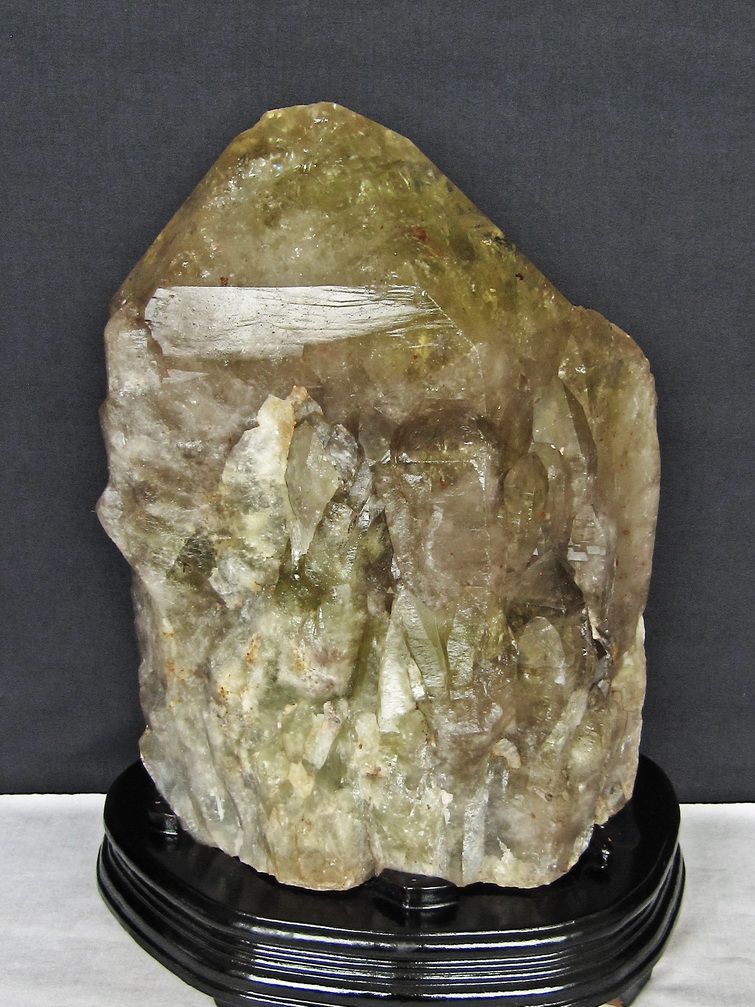 11.4Kg シトリン カテドラルライブラリー 水晶 原石 [t695-8287] 1枚目