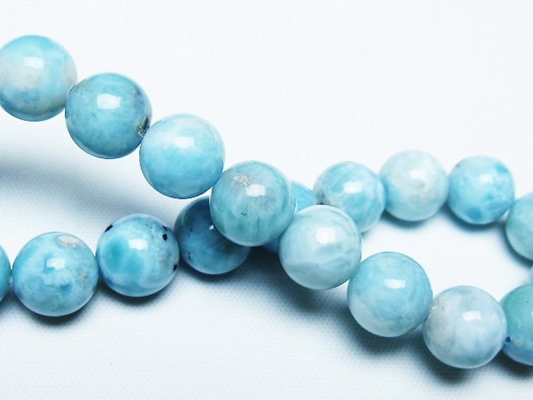 ラリマー　ブレスレット9mm ラリマー 高品質ブレスレット ☆ 9mm ☆ 店長おすすめ！