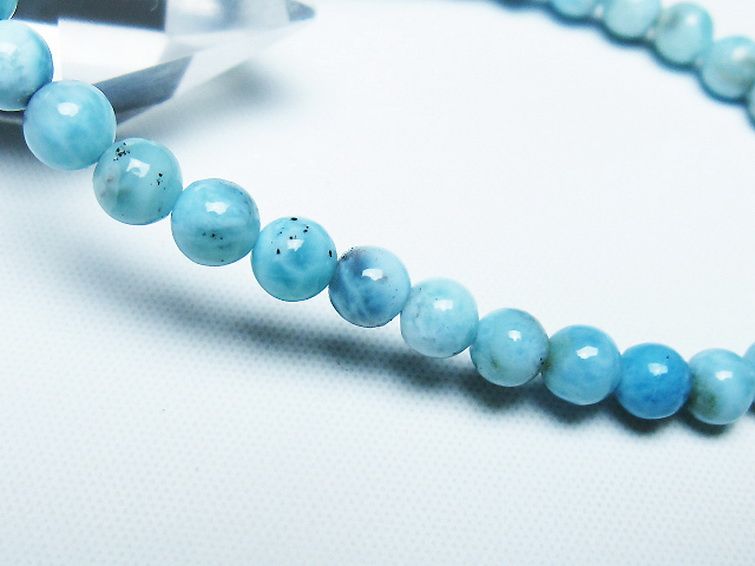 ラリマー ブレスレット 5mm [t7-21819] 3枚目