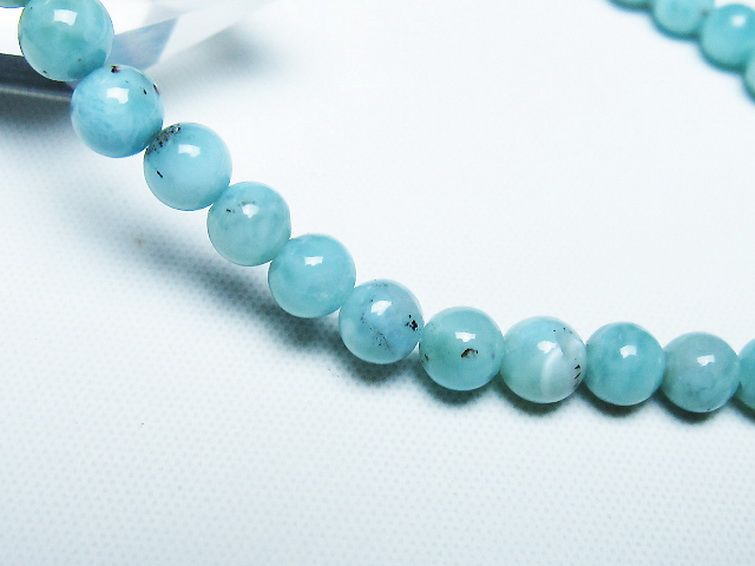 ラリマー ブレスレット 5mm [T7-21822] 3枚目