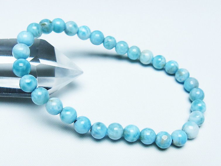 ラリマー ブレスレット 6mm [t7-21869] 1枚目