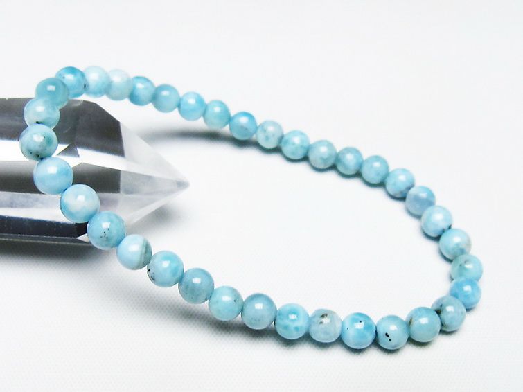 ラリマー ブレスレット 5mm [t7-21915] 1枚目