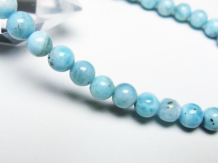 ラリマー ブレスレット 5mm [t7-21915] 3枚目