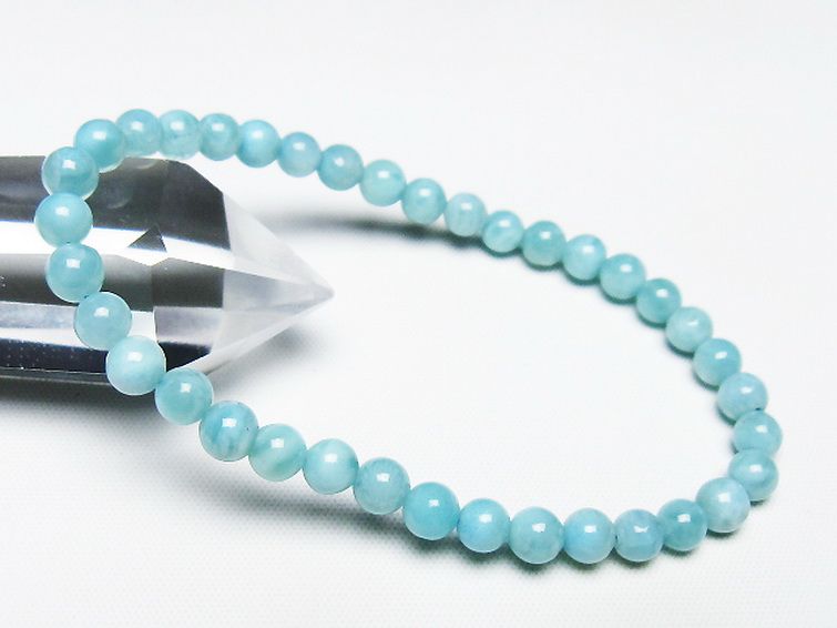 ラリマー ブレスレット 5mm [t7-21970] 1枚目