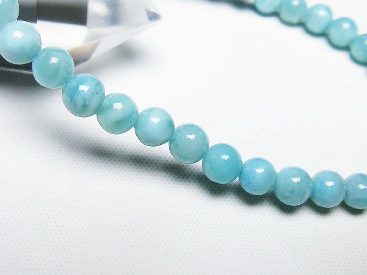 ラリマー ブレスレット 5mm [t7-21970] 3枚目