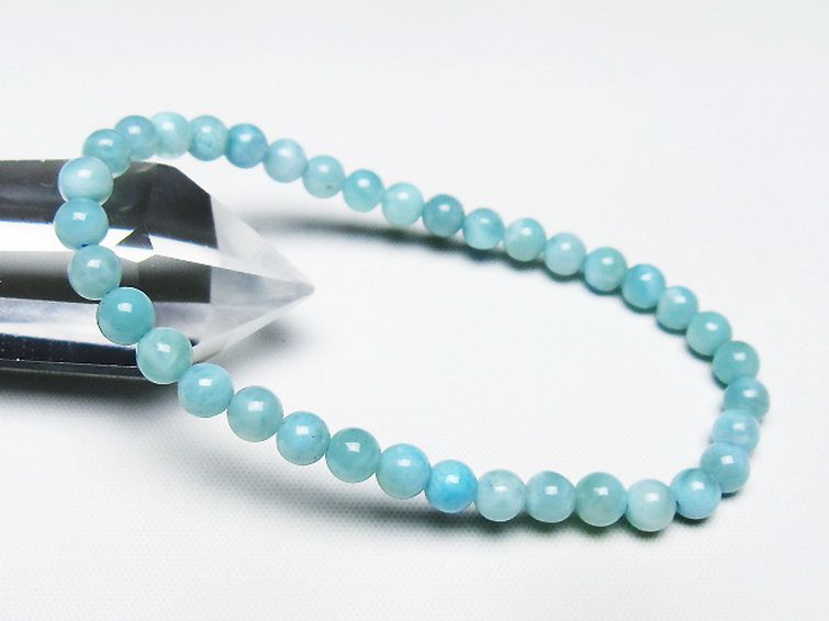 ラリマー ブレスレット 5mm [t7-21975] 1枚目