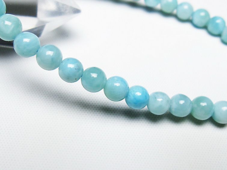 ラリマー ブレスレット 5mm [t7-21975] 3枚目