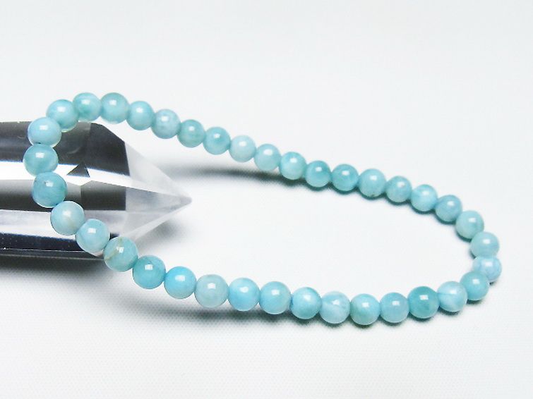 ラリマー ブレスレット 5mm [t7-21984] 1枚目