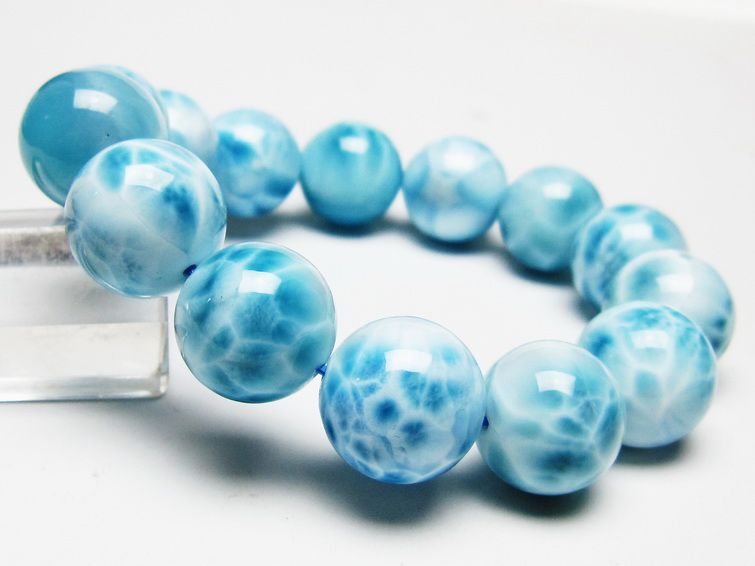 ラリマー ブレスレット 15mm [T7-22375] 1枚目