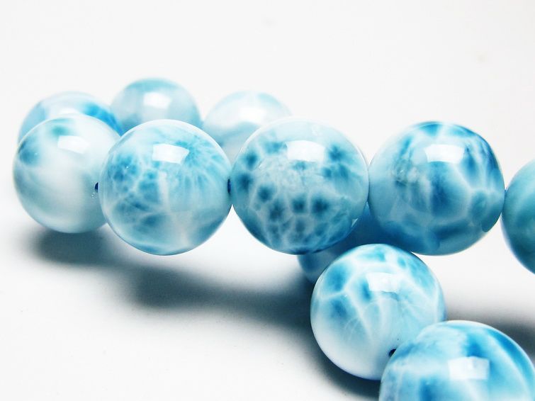 ラリマー ブレスレット 15mm [T7-22375] 2枚目