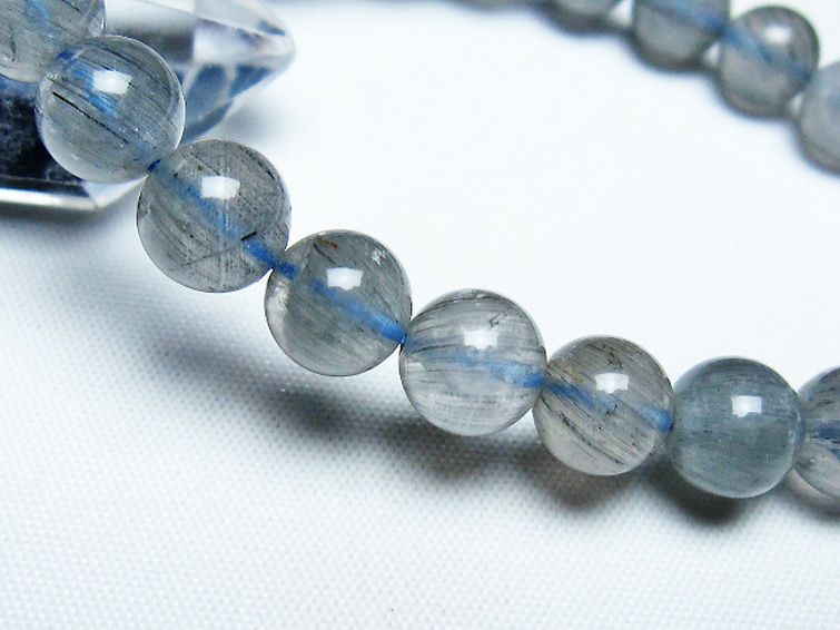 トルマリンルチル ブレスレット 9mm [t702-6551] 3枚目