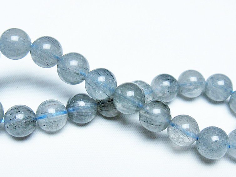 トルマリンルチル ブレスレット 9mm [t702-6641] 2枚目