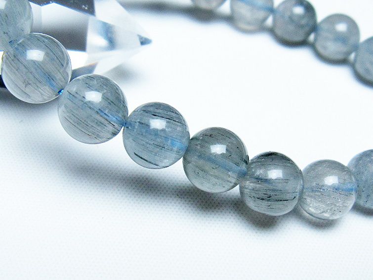 トルマリンルチル ブレスレット 9mm [t702-6641] 3枚目