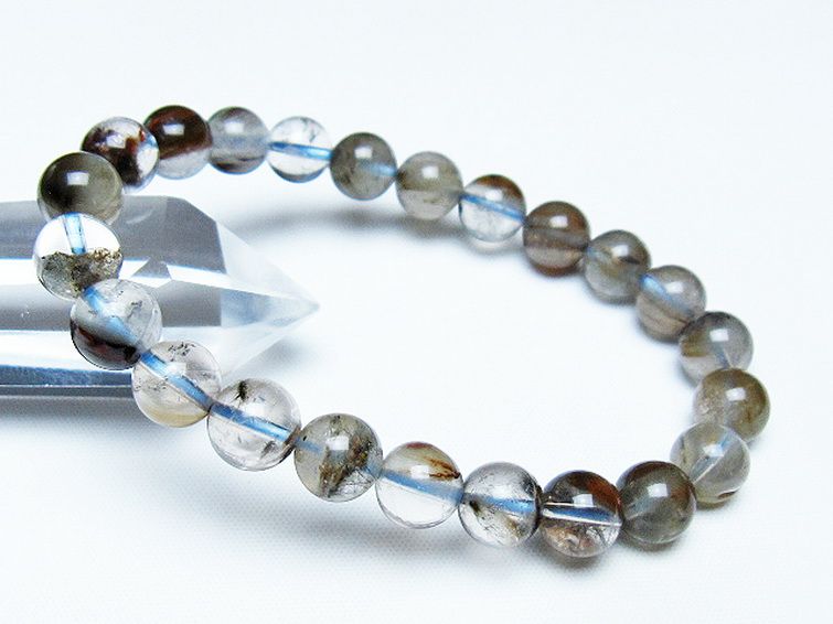 トルマリンルチル ブレスレット 9mm [T702-6664] 1枚目