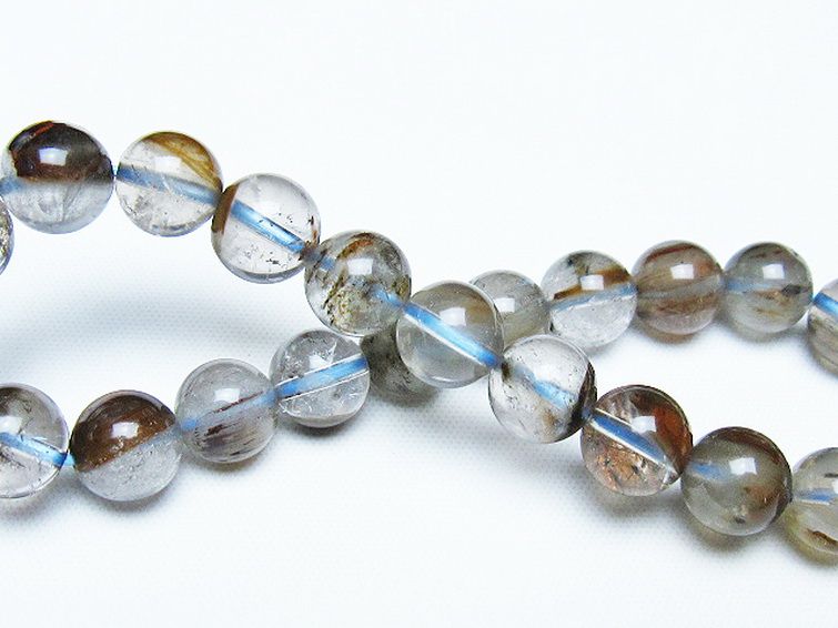 トルマリンルチル ブレスレット 9mm [T702-6664] 2枚目