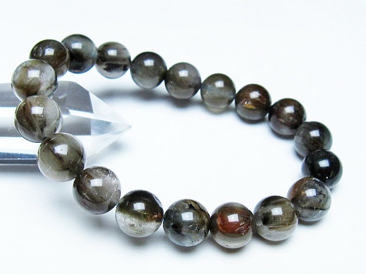 トルマリンルチル ブレスレット 11mm [T702-6667] 1枚目