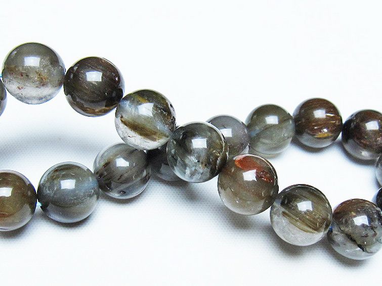 トルマリンルチル ブレスレット 11mm [T702-6667] 2枚目