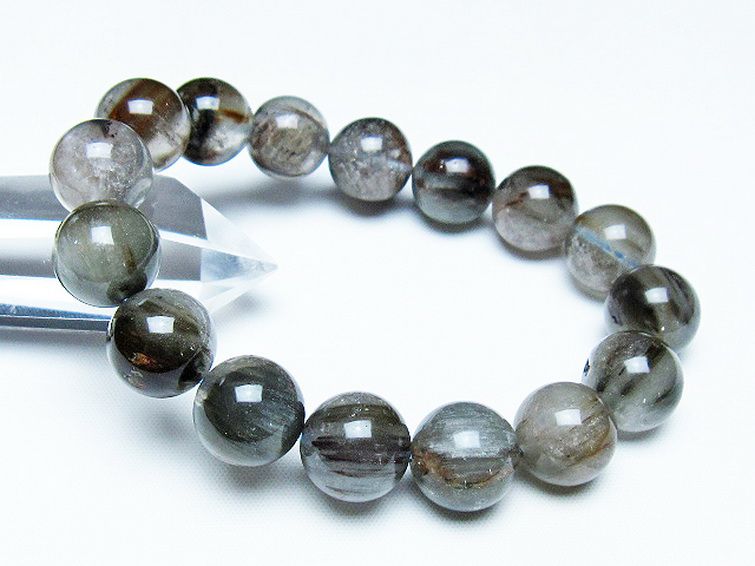 トルマリンルチル ブレスレット 14mm [T702-6670] 1枚目