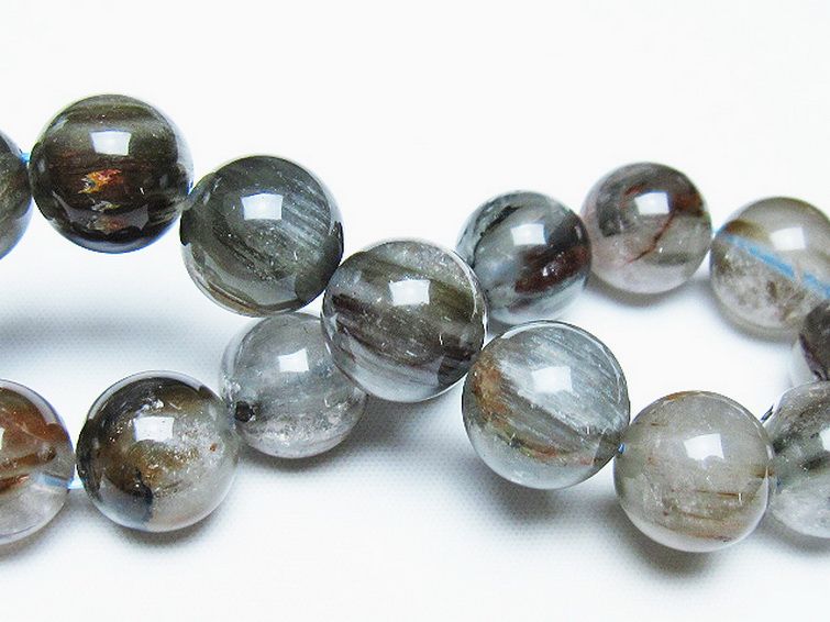 トルマリンルチル ブレスレット 14mm [T702-6670] 2枚目