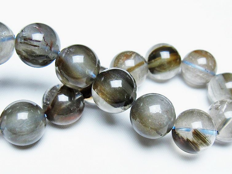 トルマリンルチル ブレスレット 14mm [T702-6672] 2枚目