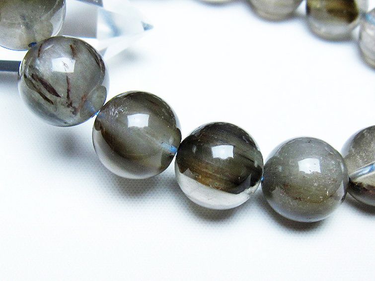 トルマリンルチル ブレスレット 14mm [T702-6672] 3枚目