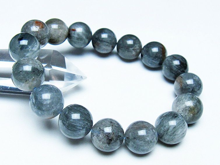 トルマリンルチル ブレスレット 14mm [T702-6674] 1枚目