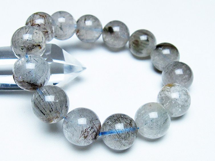 トルマリンルチル ブレスレット 16mm [T702-6710] 1枚目