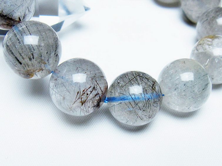 トルマリンルチル ブレスレット 16mm [T702-6710] 3枚目