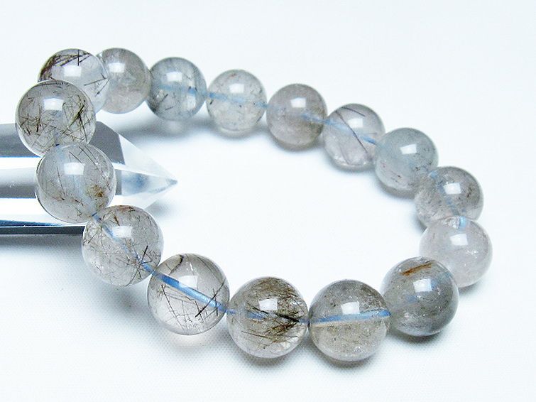 トルマリンルチル ブレスレット 14mm [t702-6721] 1枚目