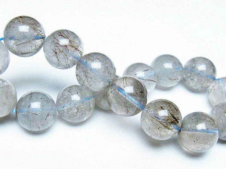 トルマリンルチル ブレスレット 14mm [t702-6721] 2枚目