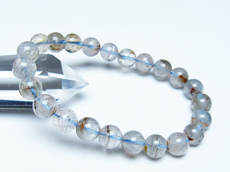 トルマリンルチル ブレスレット 9mm [t702-6730] 1枚目