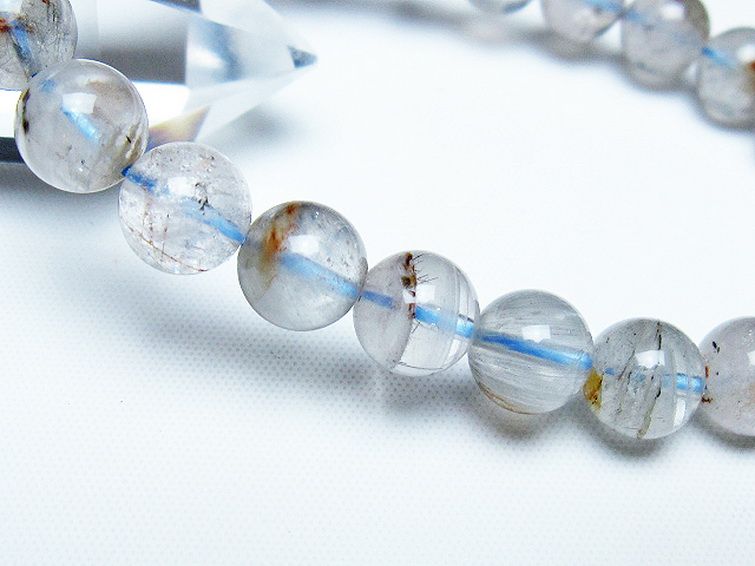 トルマリンルチル ブレスレット 9mm [t702-6730] 3枚目