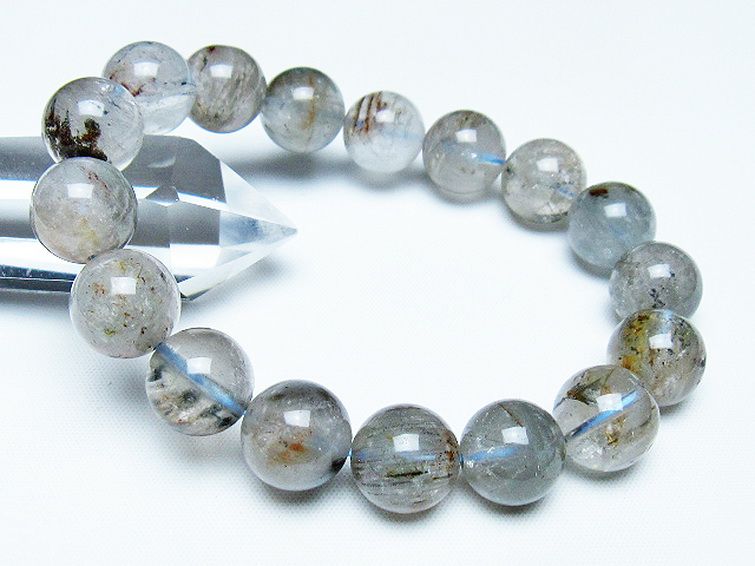 トルマリンルチル ブレスレット 13mm [t702-6755] 1枚目