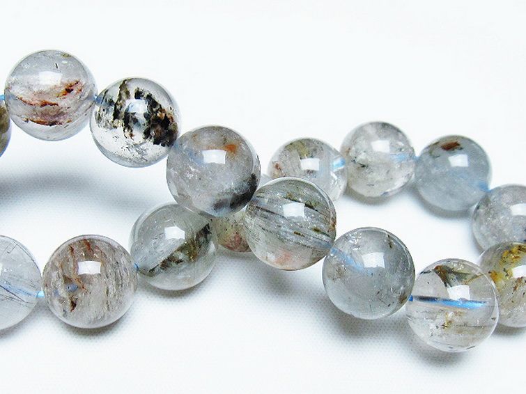 トルマリンルチル ブレスレット 13mm [t702-6755] 2枚目