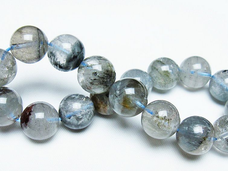 トルマリンルチル ブレスレット 12mm [t702-6767] 2枚目