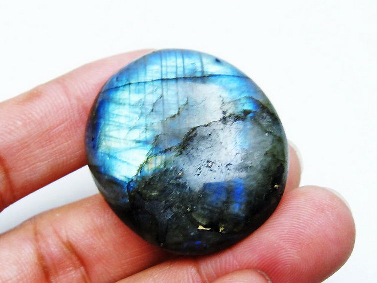 ラブラドライト 原石 [t703-5020] 1枚目