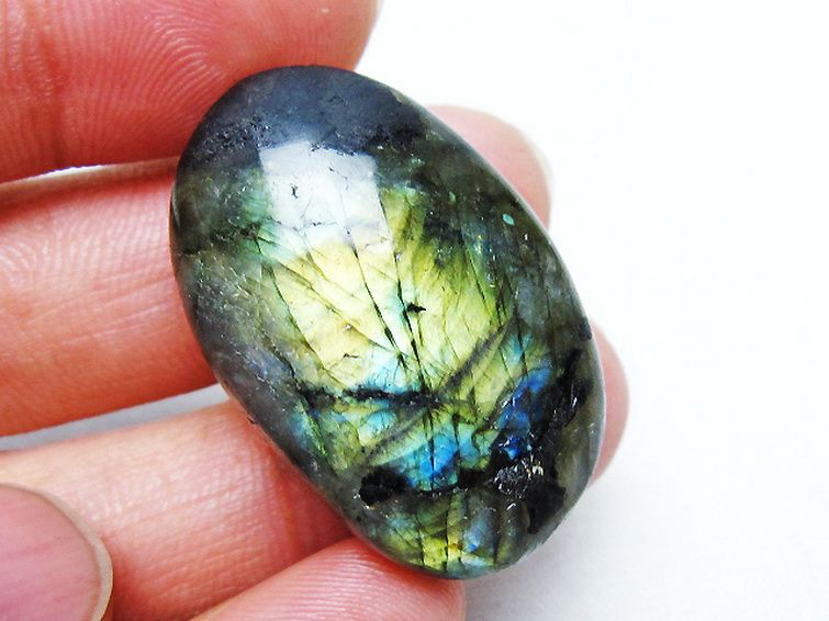 ラブラドライト 原石 [t703-5062] 1枚目