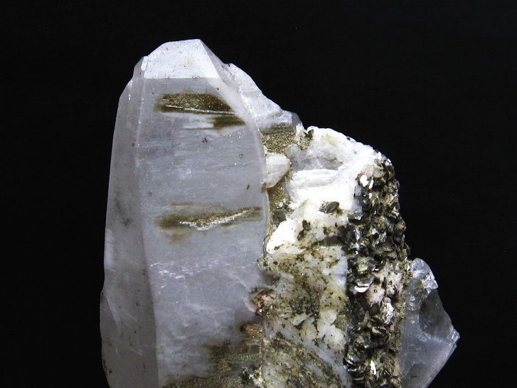 1Kg 雲母入り ヒマラヤ水晶 原石[T704-1046] 2枚目