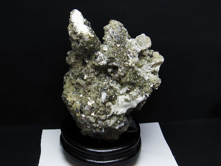 3.2Kg 雲母入り ヒマラヤ水晶 原石[T704-1051] 1枚目