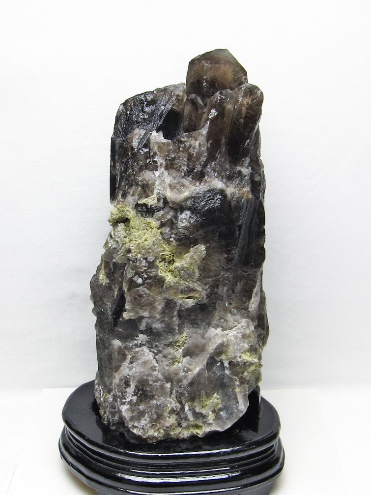 5.2Kg タイチンルチル入り ライトニング水晶 原石 [t704-1378] 1枚目