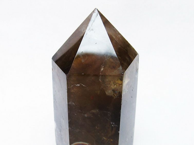 虹入り ライトニング水晶ガーデン水晶 六角柱 [t705-6586] 3枚目