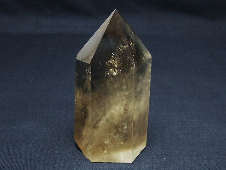 ライトニング水晶 六角柱 [t705-6610] 1枚目