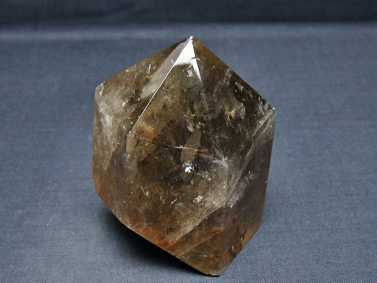 ライトニング水晶 六角柱[T705-7588] 1枚目